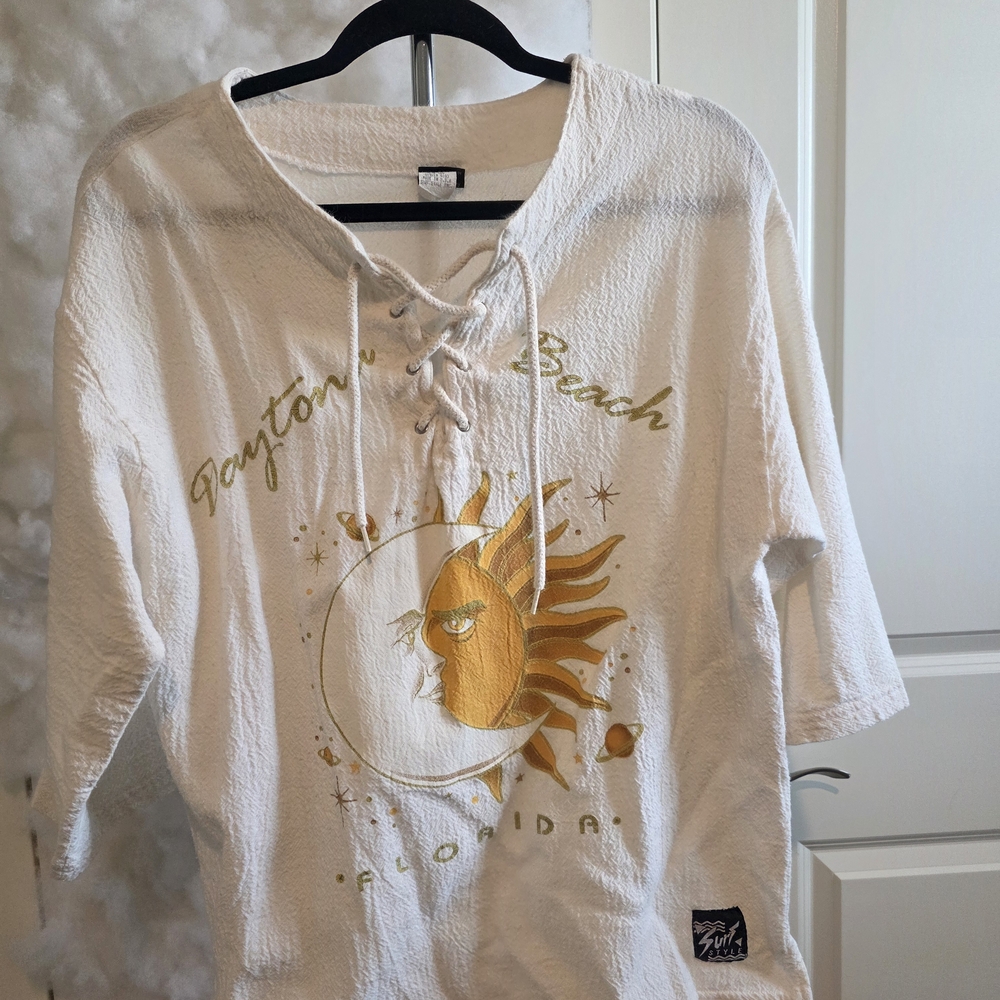 Surf Style Sun And Moon Top